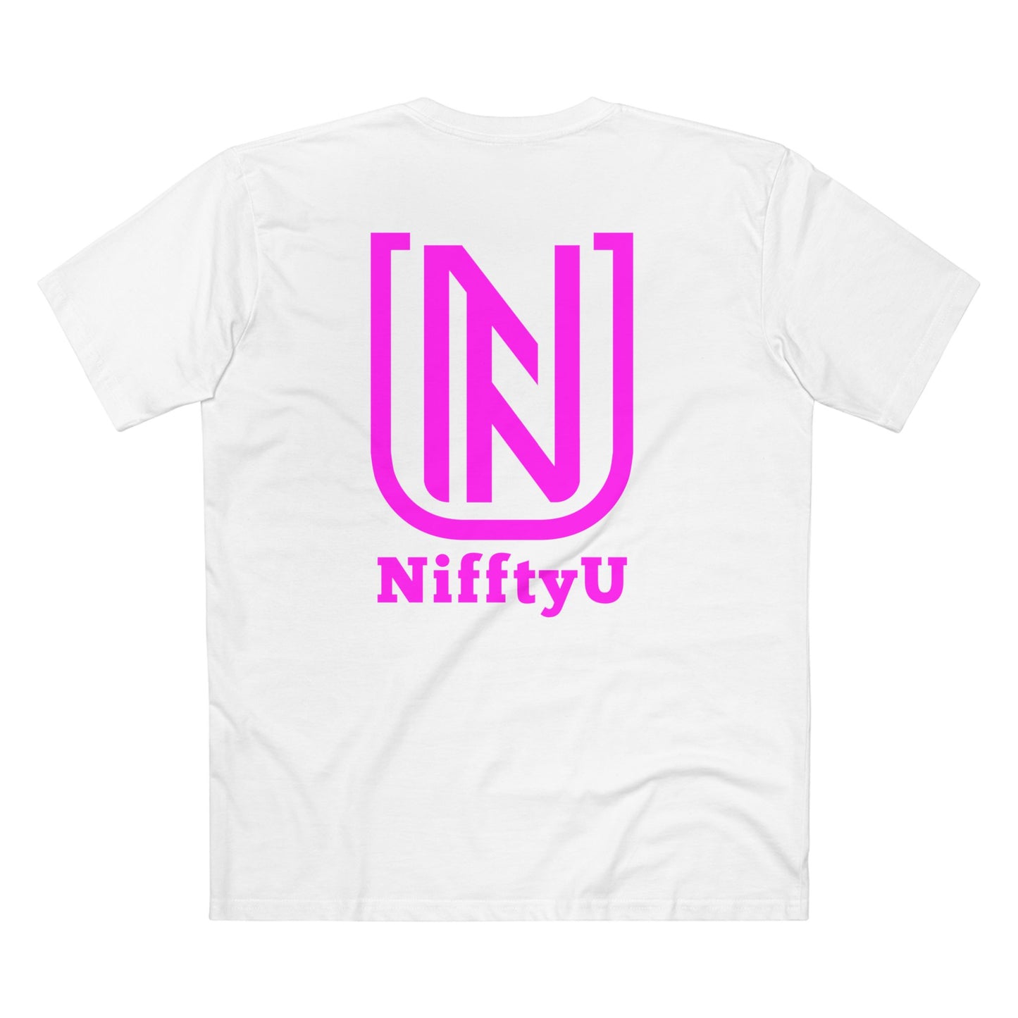 T-Shirt - Pink Limited Logo Design unisex Staple Tee