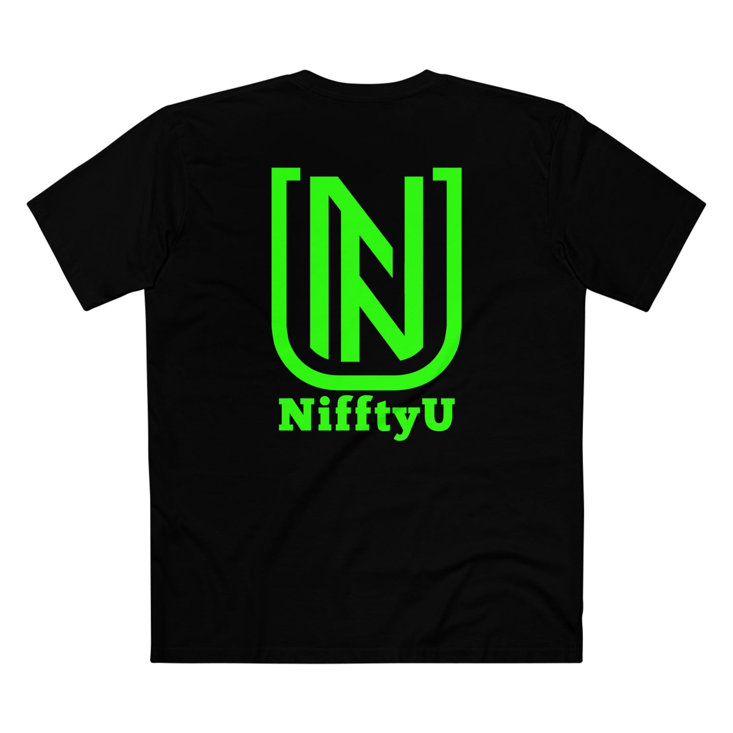 T- shirt- Green Limited Logo Design