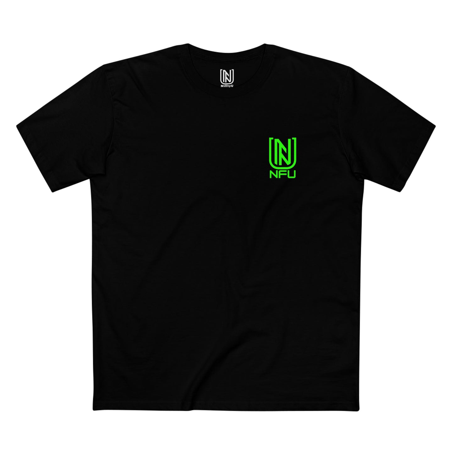 T- shirt- Green Limited Logo Design