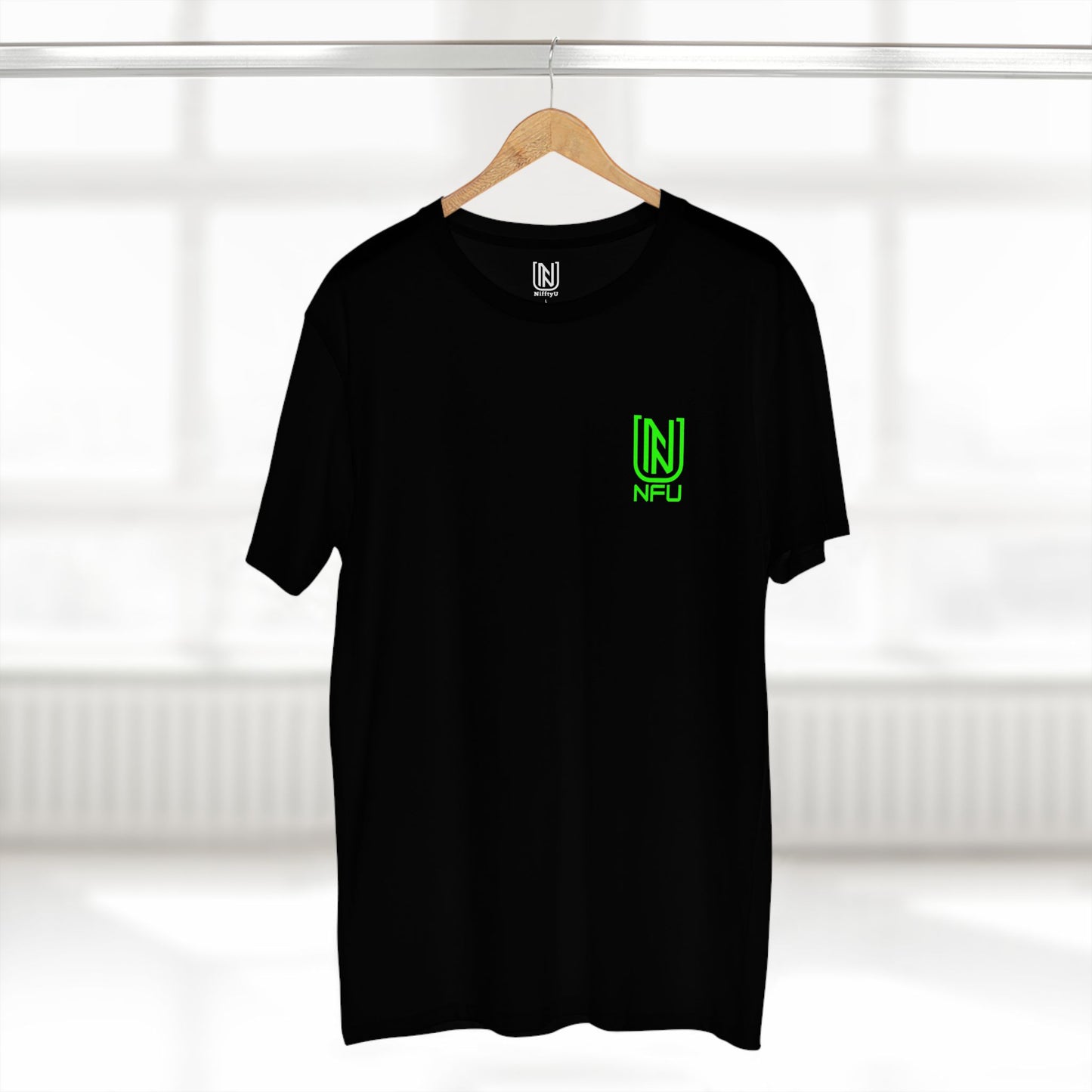 T- shirt- Green Limited Logo Design