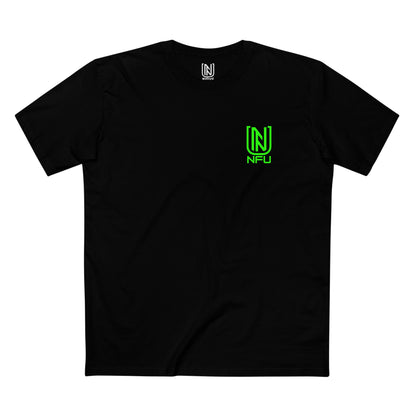 T- shirt- Green Limited Logo Design