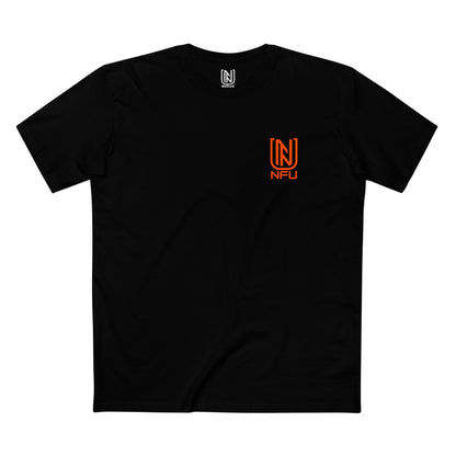 Tshirt - Orange Limited Logo Design